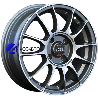 Легковой диск Alcasta 6,5x16/4x100 ET50 D60,1 M01 GMF в Челябинске