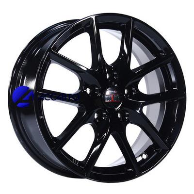 Легковой диск Alcasta 6,5x16/5x100 ET38 D57,1 M59 Black в Челябинске