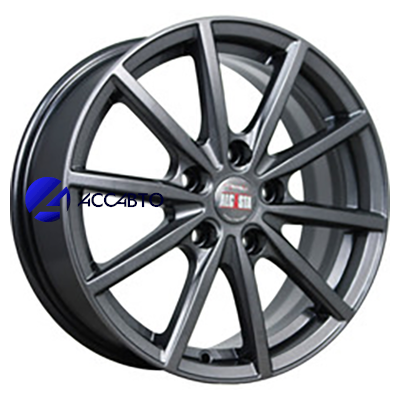 Легковой диск Alcasta 7x17/5x108 ET43 D65,1 M61 Graphite в Челябинске