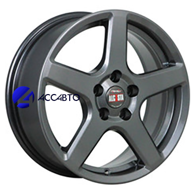 Легковой диск Alcasta 6x15/4x100 ET46 D60,1 M62 Graphite в Челябинске
