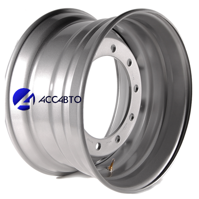 Грузовой диск Asterro 9x22,5/10x335 ET152 D281 M22 Silver (GT012-06) Aluminium Forged в Челябинске
